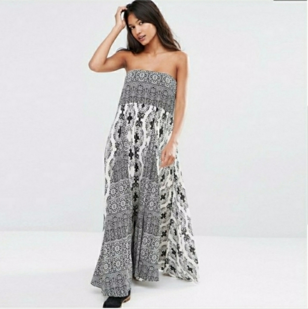 💜 FREE PEOPLE Women of the Water Midi Dress OB483874 - Picture 3 of 8